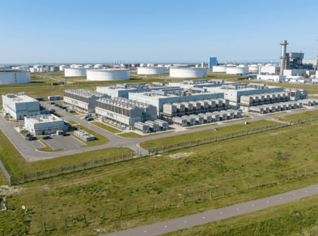 visualisatie ai gigafabriek, plaatsen in rotterdam